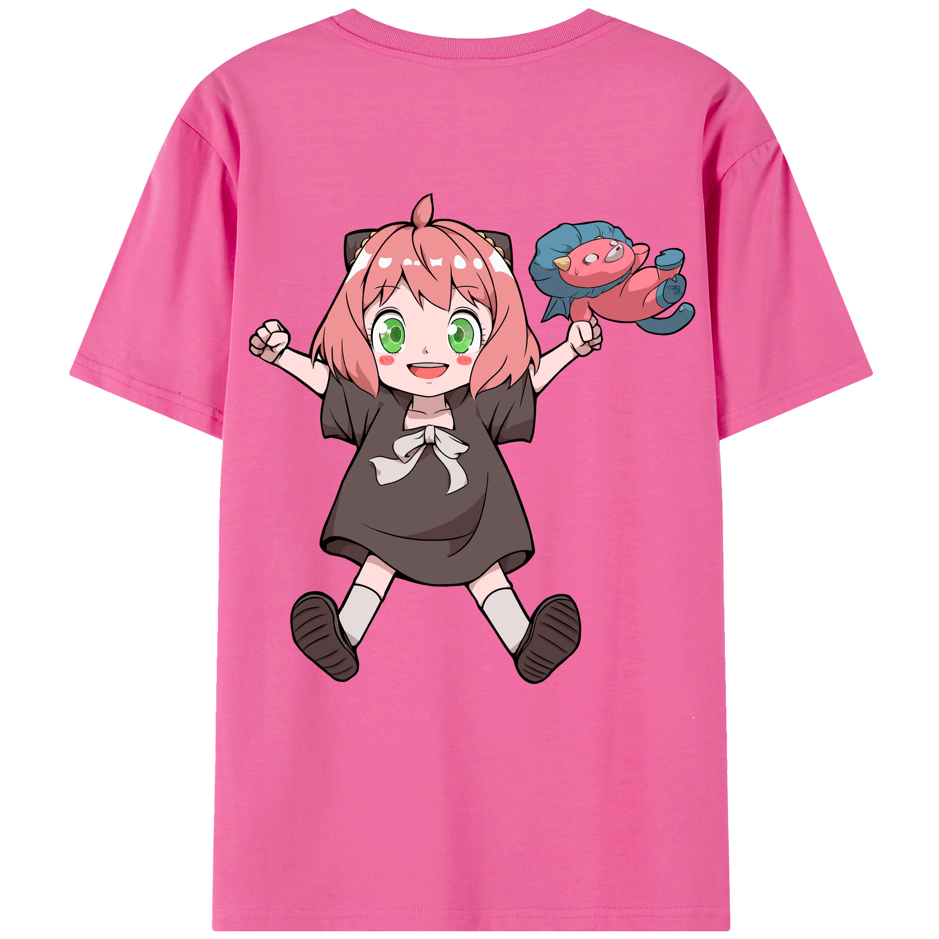 （画像用） SPY×FAMILY间谍家家酒 レディース半袖Tシャツ(バックプリント)